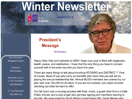 Winter 2024 Newsletter